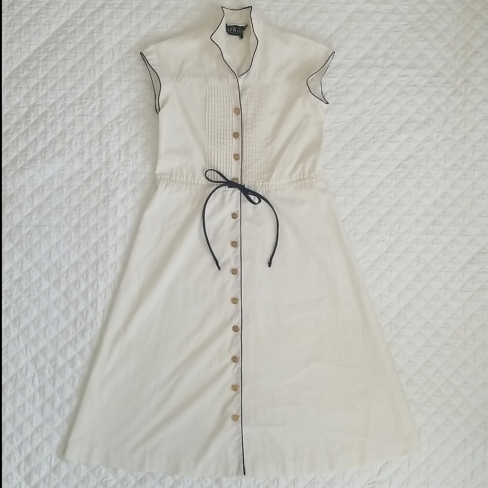 Bonwit Teller , DW3 Fashions Vintage Dress, Off White